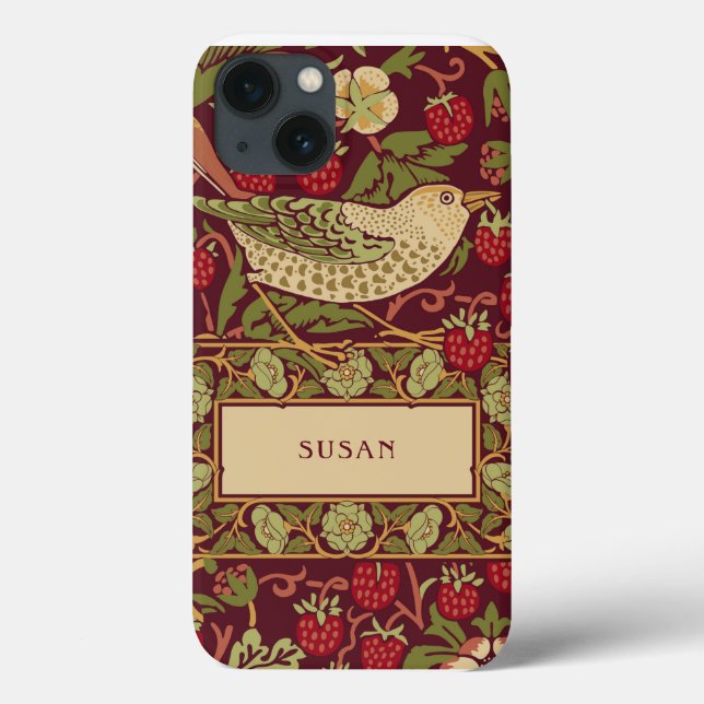 William Morris Strawberry Thief Case-Mate iPhone C Case (Back)