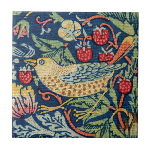 William Morris - Strawberry Thief Ceramic Tile