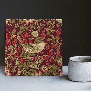 William Morris Strawberry Thief Ceramic Tile