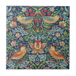 William Morris - Strawberry Thief Ceramic Tile