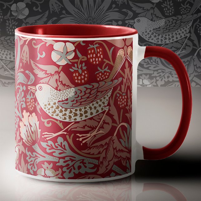 William Morris Strawberry Thief Coffee Mug (Creator Uploaded)
