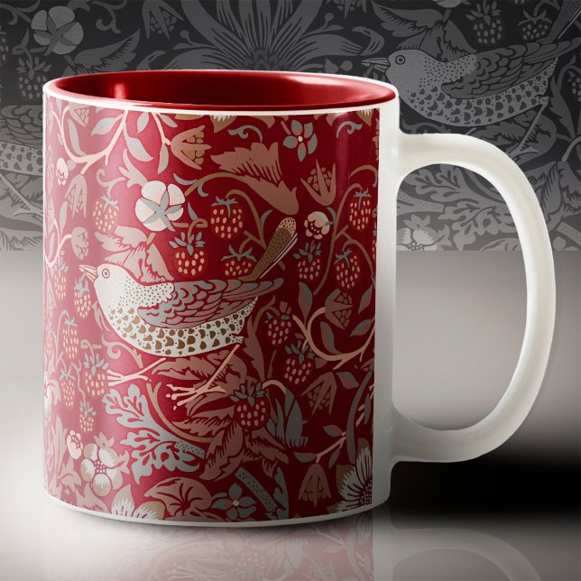 William Morris Strawberry Thief Coffee Mug (Creator Uploaded)