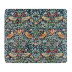 William Morris - Strawberry Thief Cutting Board