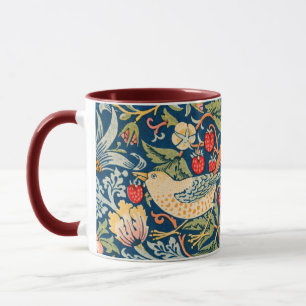 William Morris Strawberry Thief Design Mug