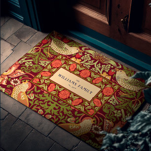 William Morris Strawberry Thief Doormat