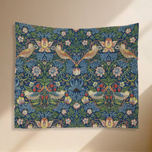 William Morris Strawberry Thief Fleece Blanket