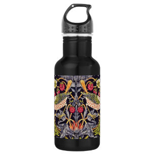 William Morris Strawberry Thief Floral Art Nouveau 532 Ml Water Bottle