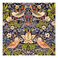 William Morris Strawberry Thief Floral Art Nouveau