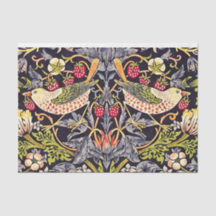 William Morris Strawberry Thief Floral Art Nouveau Tissue Paper