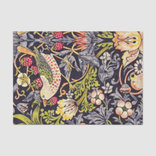 William Morris Strawberry Thief Floral Art Nouveau Tissue Paper