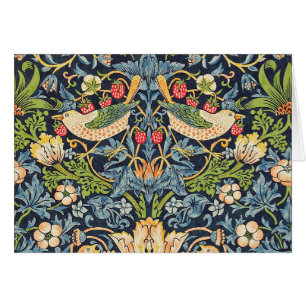 William Morris Strawberry Thief Floral Pattern