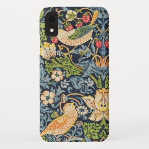 William Morris Strawberry Thief Floral Pattern Case-Mate iPhone Case
