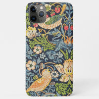 William Morris Strawberry Thief Floral Pattern