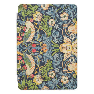 William Morris Strawberry Thief Floral Pattern iPad Pro Cover