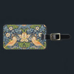 William Morris Strawberry Thief Floral Pattern Luggage Tag<br><div class="desc">William Morris Strawberry Thief Floral Pattern Luggage Tag</div>
