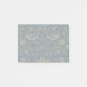 William Morris - Strawberry Thief Floral Pattern Post-it Notes