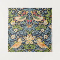 William Morris Strawberry Thief Floral Pattern
