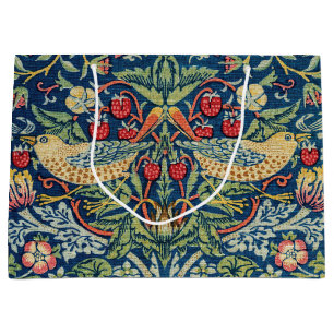 William Morris - Strawberry Thief Large Gift Bag