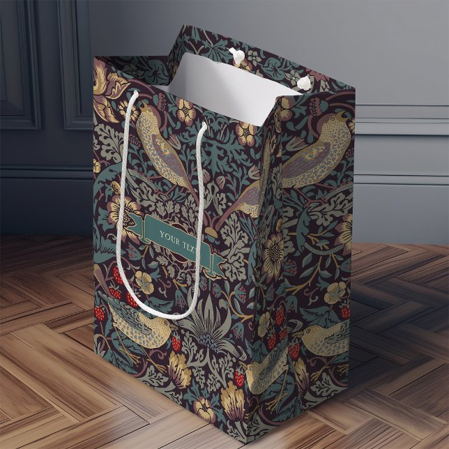 William Morris Strawberry Thief Medium Gift Bag (Creator Uploaded)