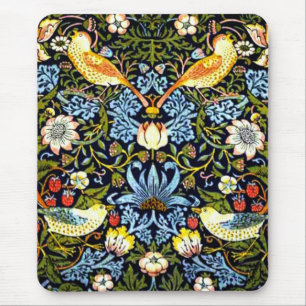 William Morris - Strawberry Thief, Mouse Pad