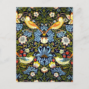 William Morris, Strawberry Thief, Postcard
