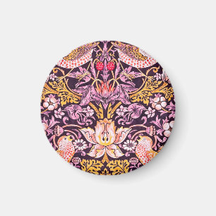 William Morris Strawberry Thief Purple Version Magnet