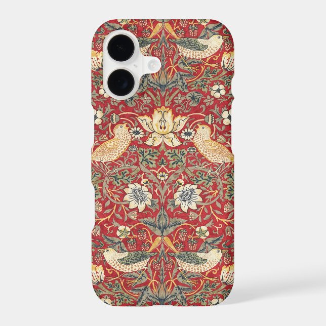 William Morris Strawberry Thief Textile Pattern (Back)