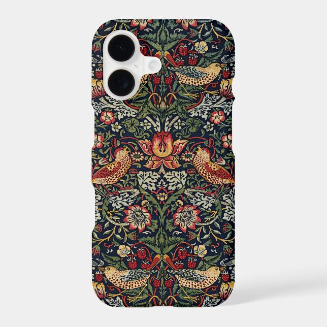 William Morris Strawberry Thief Textile Pattern (Back)