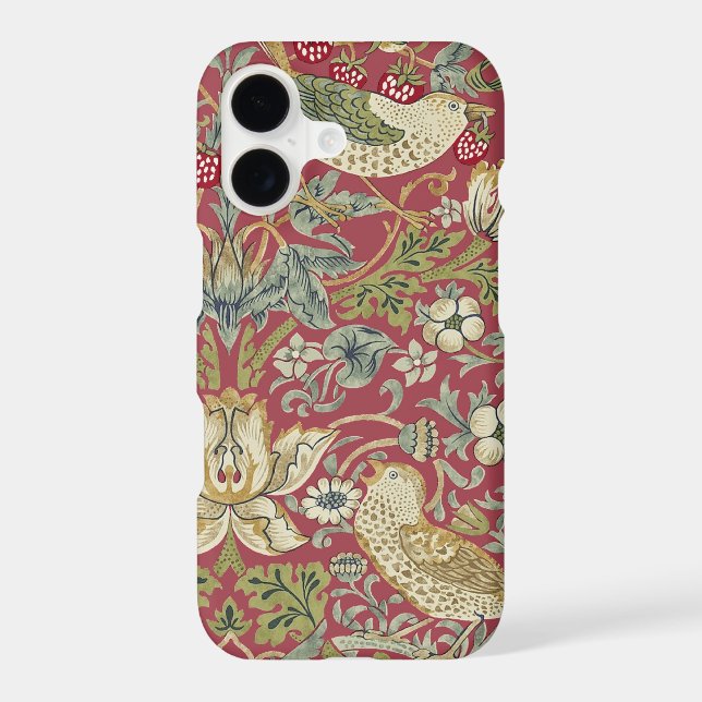 William Morris Strawberry Thief Textile Pattern (Back)