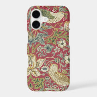 William Morris Strawberry Thief Textile Pattern