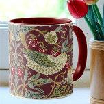 William Morris Strawberry Thief Textile Pattern Mug<br><div class="desc">The strawberry thief textile pattern was first made in 1883 by William Morris (1834-1896). This arts and crafts creation was among the most popular made by William Morris in Victorian England.</div>