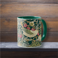 William Morris Strawberry Thief Textile Pattern