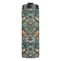 William Morris Strawberry Thief Thermal Tumbler 