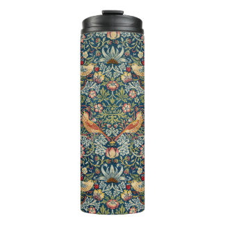William Morris Strawberry Thief Thermal Tumbler 