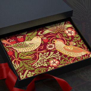 William Morris Strawberry Thief Tissue Paper