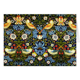 William Morris: Strawberry Thief vintage design