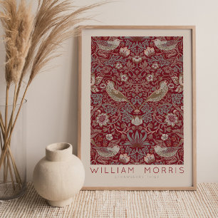 William Morris Strawberry Thief Wall Art Poster