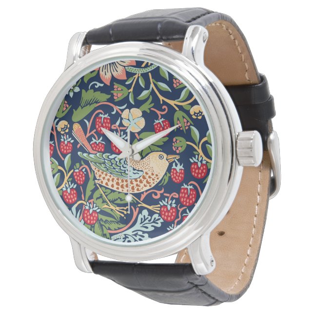 William Morris Strawberry Thief Watch (Angled)