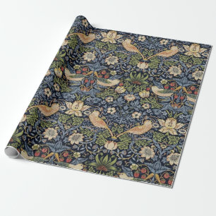 William Morris Strawberry Thief Wrapping Paper