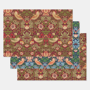 William Morris Strawberry Thief Wrapping Paper