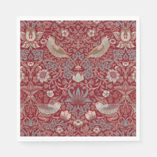 William Morris Strawberry Thief Wrapping Paper Napkin