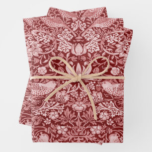 William Morris, Strawberry Thief Wrapping Paper Sheet
