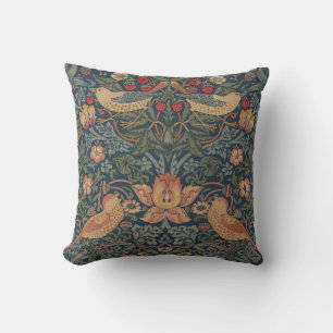 William Morris Strawberry Thieves Birds Cushion
