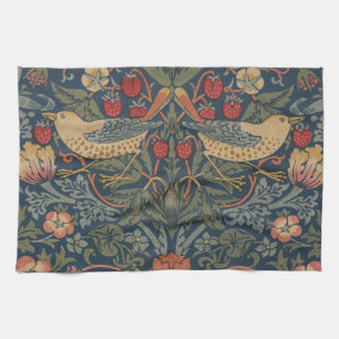 William Morris Strawberry Thieves Birds Tea Towel