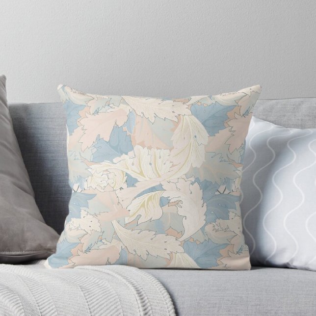 William Morris style - Pastel colours inspired Cushion (Creator Uploaded)
