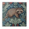 William Morris style Right Facing Racoon