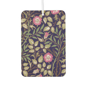 William Morris Sweet Briar Floral Art Nouveau Car Air Freshener