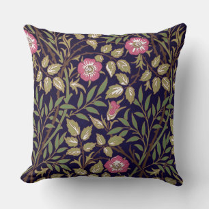 William Morris Sweet Briar Floral Art Nouveau Cushion