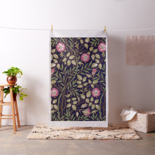 William Morris Sweet Briar Floral Art Nouveau Fabric