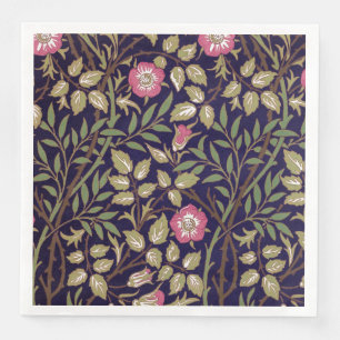 William Morris Sweet Briar Floral Art Nouveau Napkin